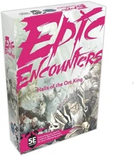 Epic Encounters Hall of the Orc King - RPG Fantasy Roleplaying Tabletop Game wit