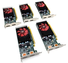 Lot of 5 Dell AMD Radeon R5 430 2GB GDDR5 Low Profile Video Graphics Card 09VHW0