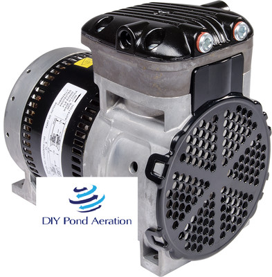 220v Gast Vertex Brookwood COM404-CK AQ10TRJ Replacement Compressor. COM402-CK