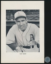 1938-1953 Philadelphia A's Team Issue Photos (7"x 10") -"DICK" SIEBERT