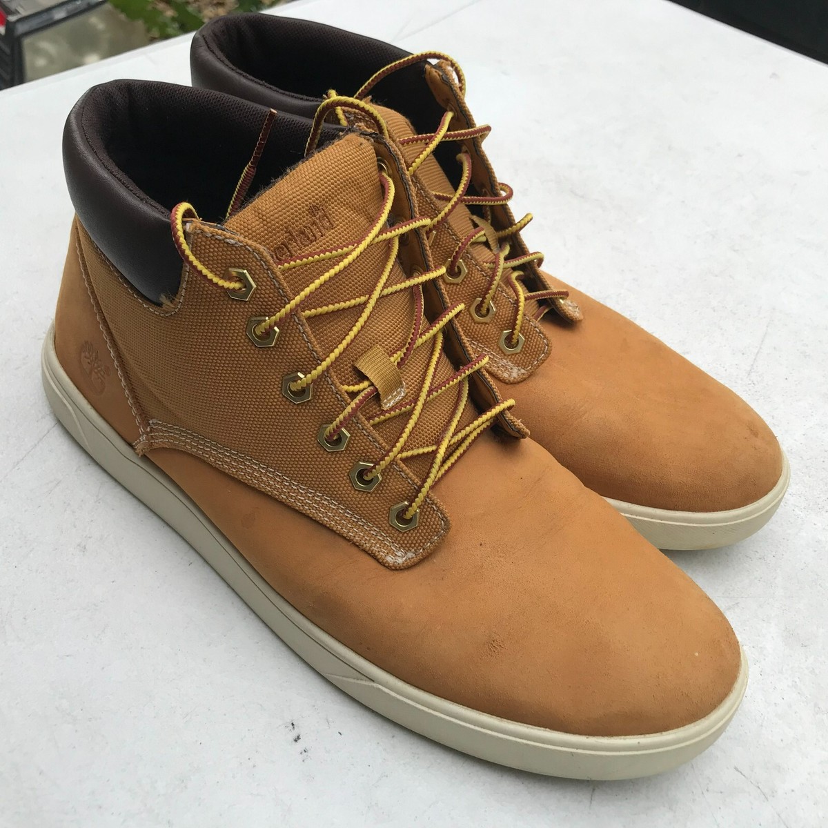 Timberland Mens Groveton 9463B Tan Lace Up Round Toe Ankle  display picture 3
