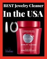 Connoisseurs Silver Jewelry Cleaner Tarnish Remover 8Oz. Silver Dip