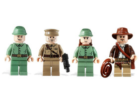 Lego Jungle Cutter 7626 Indiana Jones Minifigure Building Set