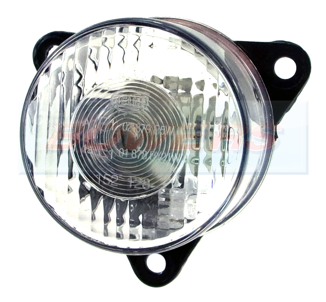 HELLA ROUND 55mm CLEAR FRONT SIDE LIGHT MARKER LIGHT LAMP CARAVAN MOTORHOME