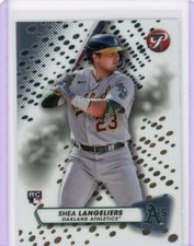 2023 Topps Pristine Shea Langeliers Rookie - Oakland Athletics