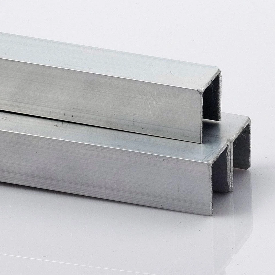STAHL-SHOP24 Alu U-Profile U Winkel Aluminiumprofil Alu U Profil Aluminium