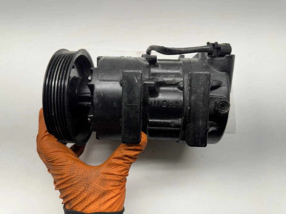 OEM AC Compressor DVE12 fits 2012 2013 2014 2015 Hyundai Accent Kia Rio 1.6L - Image 2 of 4