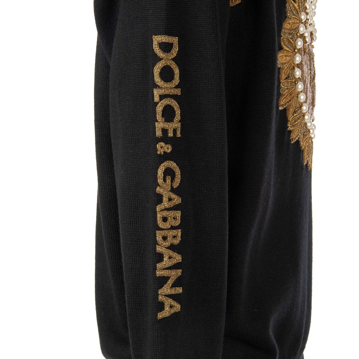dolce&gabbana ハート　ニット ドルチェ&ガッバーナ ドルガバ カシミヤ ハート ロゴ ニット