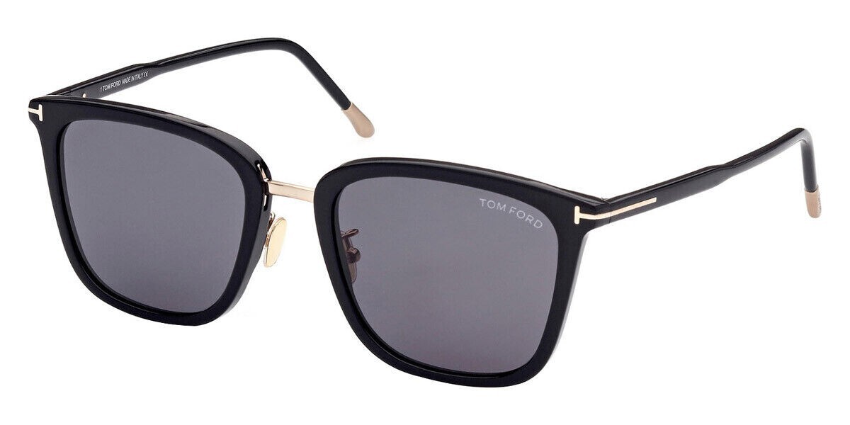 トムフォード　TOM FORD サングラス　TF949-D01A 55□21 New Tom Ford FT 0949D 949D S 01A Shiny Black Frame Smoke Gray Lens