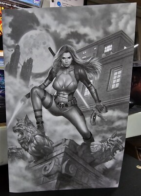 Remember LADY DEADPOOL B&W VARIANT Comic Collective Exclusives   2024 NM