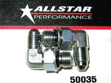 4 Adaptadores De Latón Para Líneas De Freno - Inversión De Flare, 3/16 Pulgadas, Rosca 3/8-24, Hexagonal