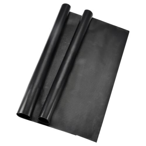 420x800mm Antihaft Herdabdeckungen, saubere Matte Pad PTFE Blatt schwarz 2 Stück - Bild 1 von 5