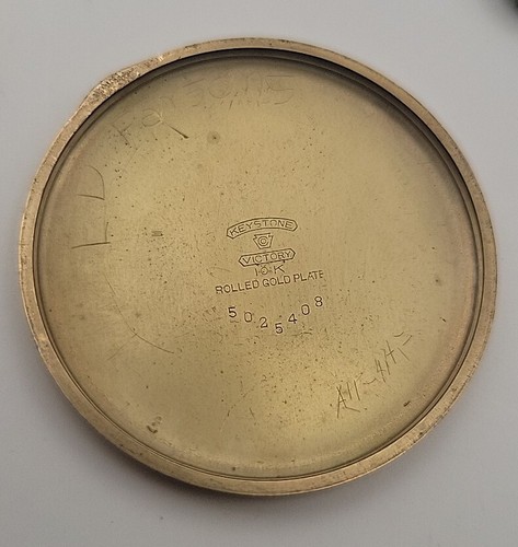 1906 Elgin GM Wheeler 12s Class 112 10K Rgp Pocket Watch As Is 17s Cal 347 - Picture 8 of 11