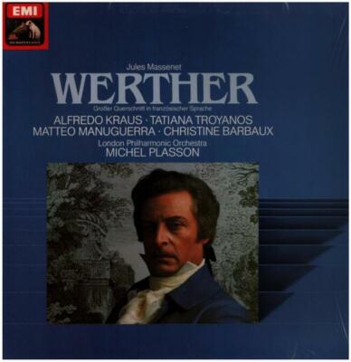 LP Massenet Werther - Querschnitt ,, Michel Plasson, Alfredo Kraus NEAR MINT