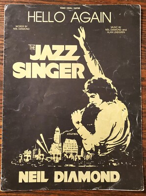 HELLO AGAIN by Neil Diamond - The Jazz Singer sheet music 1982