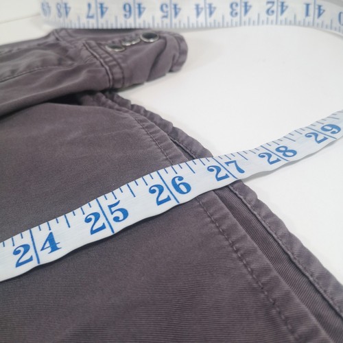 AllSaints Spitalfields Mens Shirt Grey Medium Western Style Pockets Snap Button - Picture 22 of 23