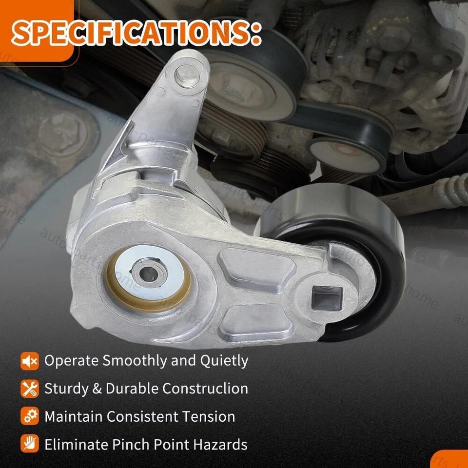 Kit de componentes de cinturón serpentino para Buick Chevrolet Traverse GMC Acadia Saturn Vue Foto 3 de 4