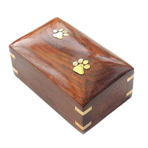 Pet Urn for Ashes Pet Ashes Box with Cute Claws Print Ashes Box Funeral Urn - 第 3/8 張圖片