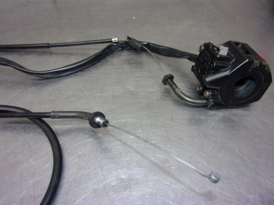 550 A YAMAHA VIRAGO VSTAR XV250 250 1996 OEM CONTROLE DE INTERRUPTOR DIREITO E CABO (DOIS) - Imagem 4 de 4