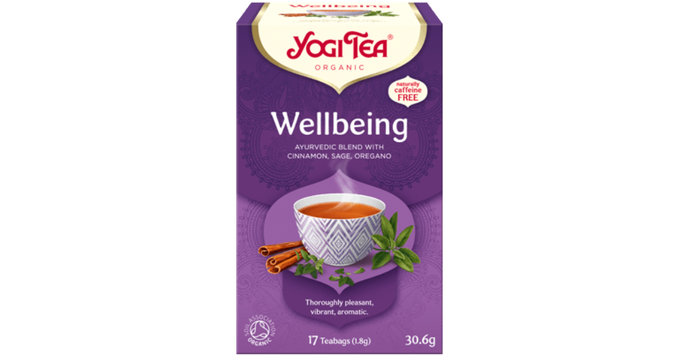 Yogi Tea Wellbeing 17 Bag (Pack of 6)