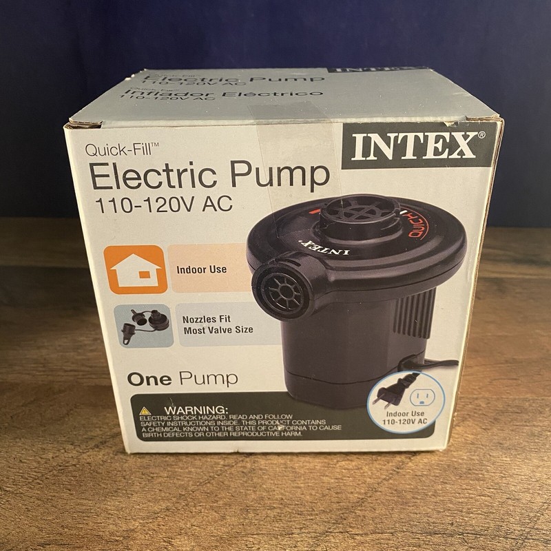 Intex Quick-Fill Electric Pump #66619 NEW!