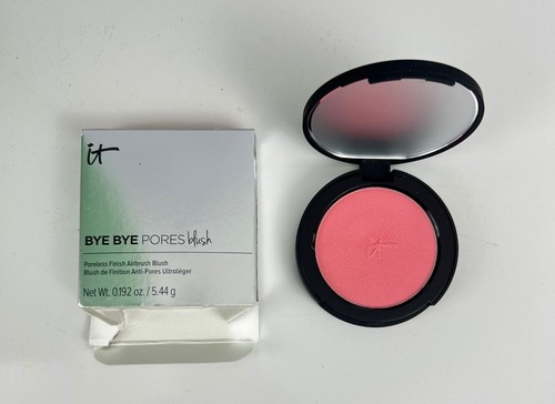 IT COSMETICS , BYE BYE PORES BLUSH AIRBRUSH BLUSH- NATURAL PINK / ROSE NATUREL - Picture 4 of 5