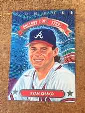 1992 Donruss Baseball Gallery of Stars # GS 10 Ryan Klesko