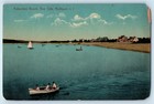 1911 Asharoken Beach Bay Side Northport Long Island New York NY Antique Postcard