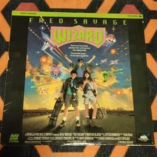 The Wizard Laserdisc Laser Disc LD Fred Savage Nintendo Mario Bros