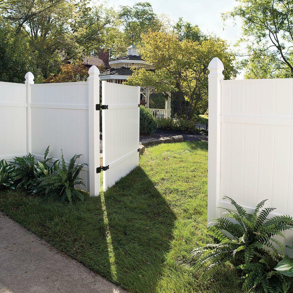 Lightweight White Carlsbad 5 Ft W X 5 Ft H Vinyl Un Assembled Fence Gate For Sale Online Ebay