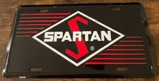 Spartan Chemical Booster License Plate Oil Company Gym Race Forge