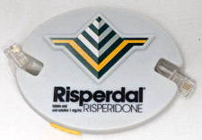 VTG Risperdal Pharmaceutical Drug Rep Retractable Telephone Cord Extender