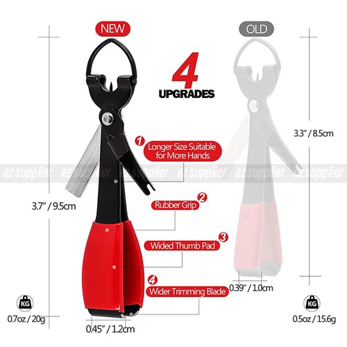 Fly Fishing Quick Knot Tying Tool Fast Hook Nail Knotter Line Cutter Set HOT - Picture 2 of 7