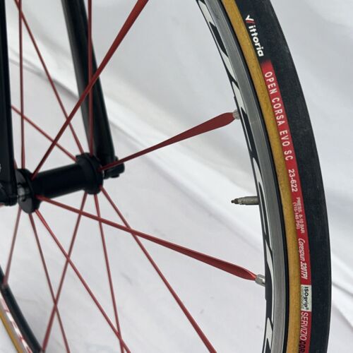 Bicicleta de Carretera Eddy Merckx Titane '98 Pro Team Vlaanderen Super Record 11 Fulcrum #19 - Imagen 10 de 24