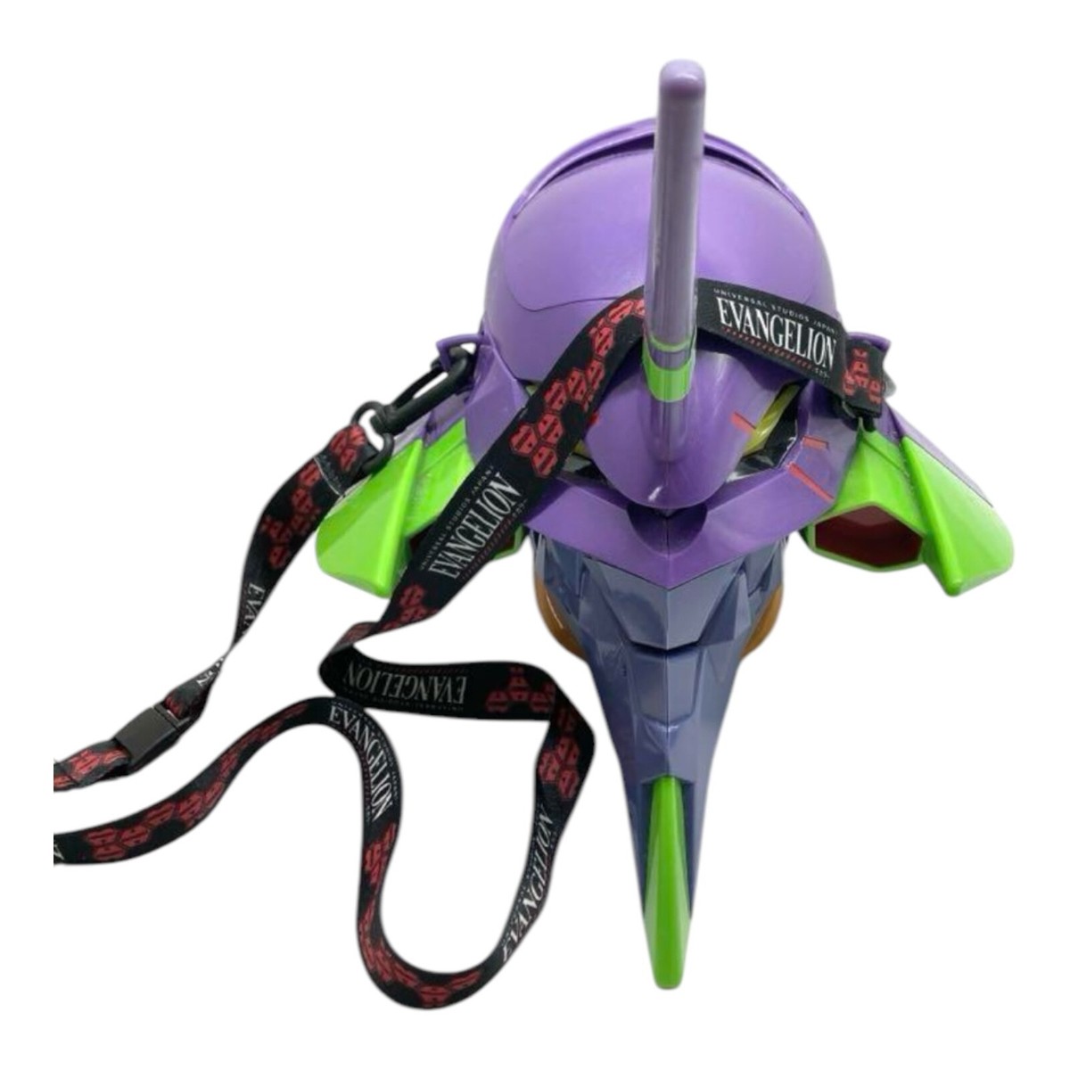 2set Evangelion Popcorn Bucket Figurine Unit 01 02 Universal