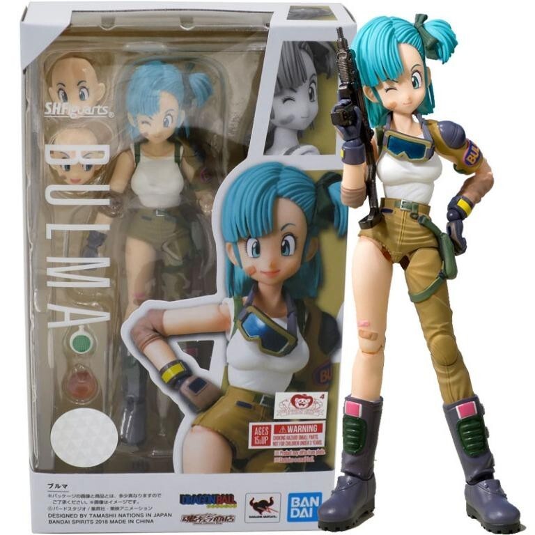 BANDAI SHFiguarts BULMA フィギュア Bandai Tamashii Limited SHF S.H.Figuarts Dragon Ball Z
