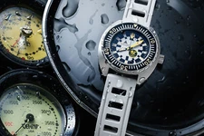 New SYNCHRON POSEIDON Diving Watch ISOfrane Rubber Limited Edition 490/1000