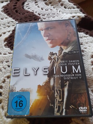ELYSIUM - MIT MATT DAMON, JODIE FOSTER.AUF DVD 2013 KRIMIFILM''|sehr gut