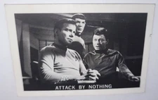 Star Trek Leaf Brands 1967 Desilu Productions Trading Card #65 Atack By Nothing