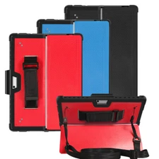 For Microsoft Surface Pro 10 9 8 7+ 7 6 5 4 Go 4 3 2 Tablet Case With Hand Strap
