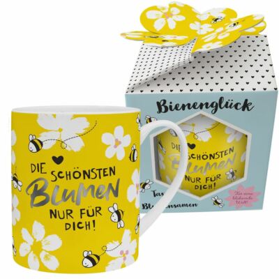 Sheepworld XL vasos de porcelana bienenglück las más hermosas flores sólo para ti Sheepworld XL vasos de porcelana bienenglück las más hermosas flores sólo para ti