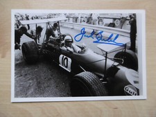 Jack Brabham autograph signed 10x15 cm picture B/W