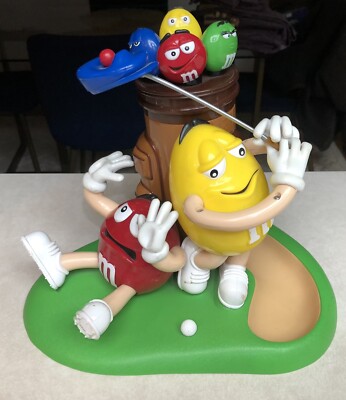 Vintage - MM M&M's Mulligan-ville Golf Collectible Candy Dispenser