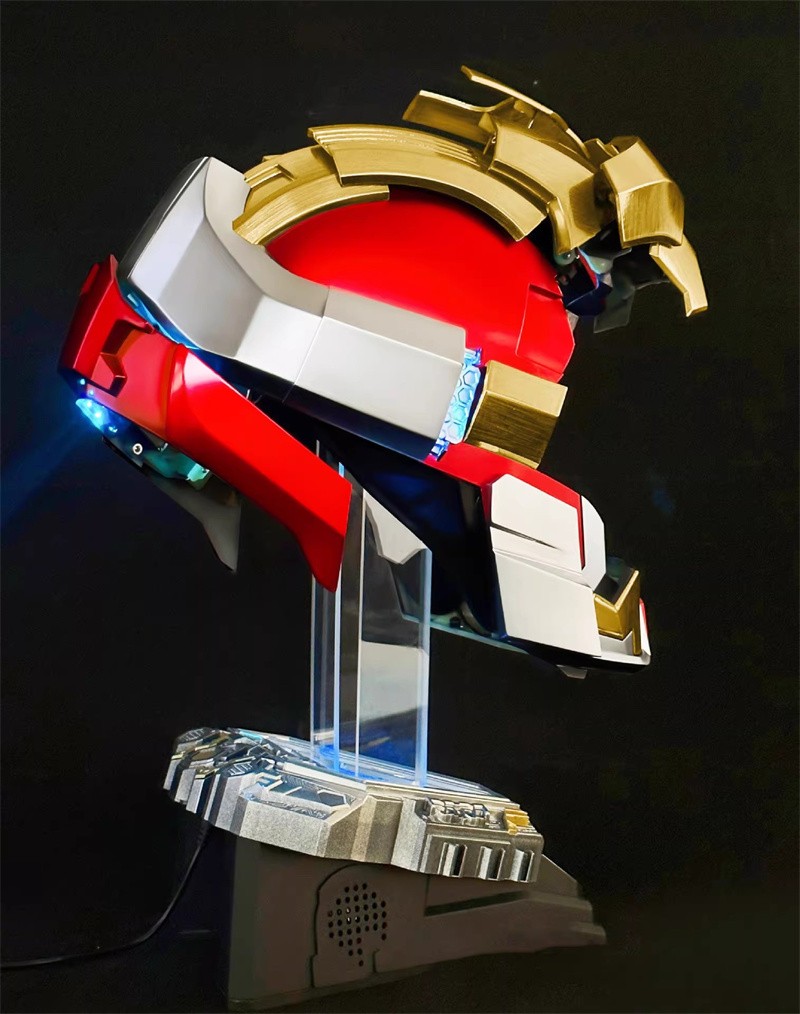 Iron Man Mark 17 MK17 Helmet Mask Toy English Jarvis Voice Control