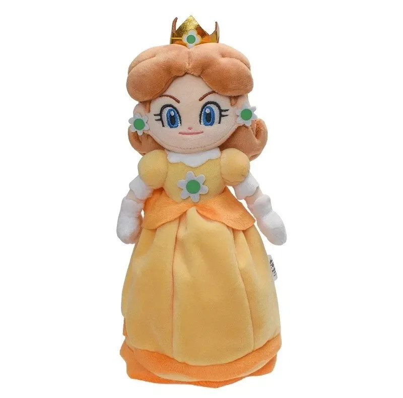 Juguete de peluche Super Mario Bros princesa margarita 10" muñeca de peluche suave regalo para niños