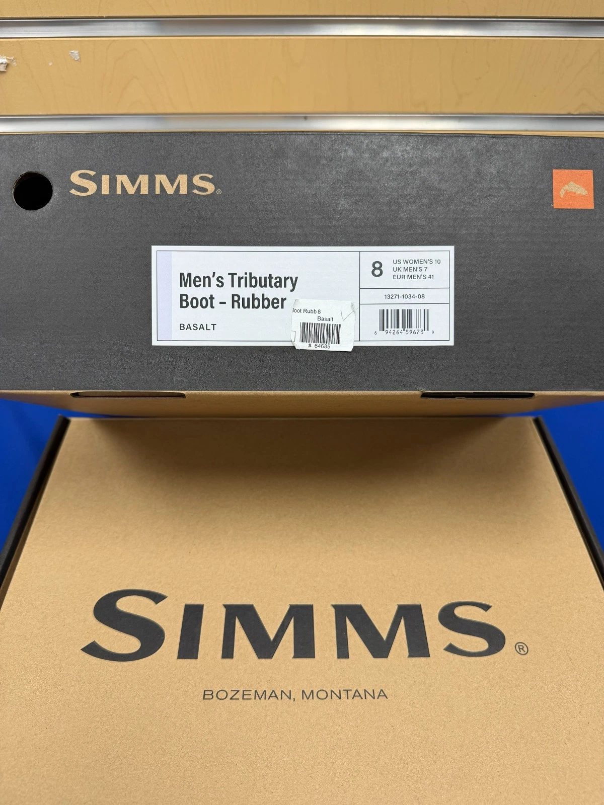 Simms Men's Tributary Boot Rubber Sole 13271-1034