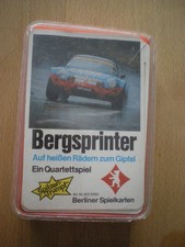 Quartett Berliner Spielkarten "Bergsprinter" 32-Blatt mit Spitzentrumpf RAR