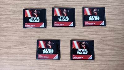 Star Wars Cosmic Shells 5 Tütchen, noch ungeöffnet !