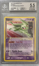 Pokemon POP Serie 5 16/17 Espeon Stella Oro BGS 5.5