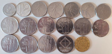 18 Italienische M&uuml;nzen --- 1x 5, 1x 10, 5x 50, 10x 100, 1x 200 Lire -I- Italien